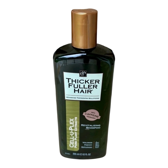 Thicker Fuller Hair Revitalizing Shampoo With Caffeine 12 oz New - Picture 1 of 3